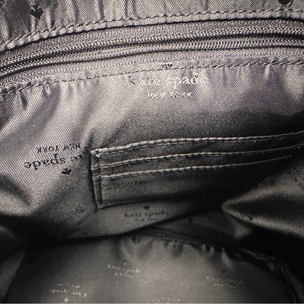 Kate Spade Chelsea Medium Nylon Backpack - Black - Picture 9 of 9